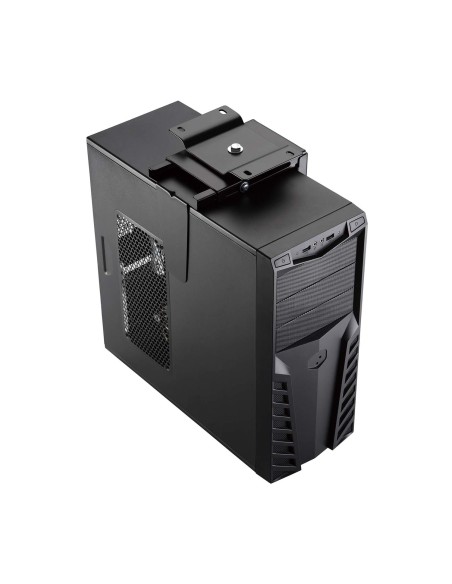 SOPORTE CPU AISENS GIRATORIO ALTURA AJUSTABLE BAJO ESCRITORIO BLOQUEO FÃCIL