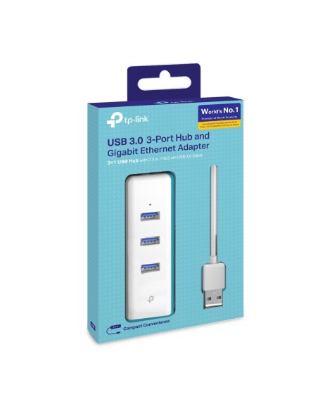 TP-LINK UE330 USB 3.2 Gen 1 (3.1 Gen 1) Type-A 1000 Mbit s Blanco