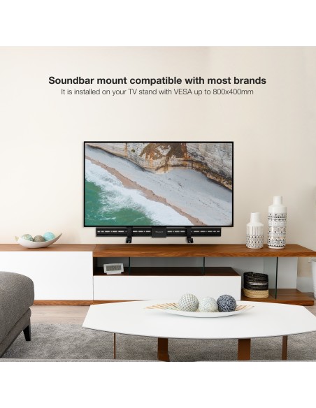 Tooq Soporte Barra Sonido para TV Multinstalación