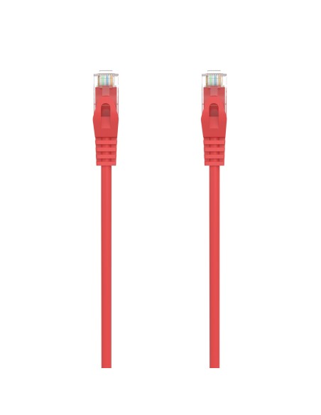 CABLE DE RED AISENS LATIGUILLO RJ45 LSZH CAT.6A 500 MHZ UTP AWG24 ROJO 1.5M