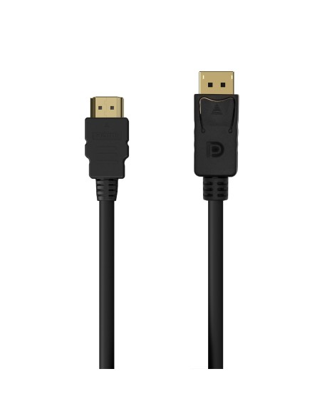 CABLE CONVERSOR AISENS DISPLAYPORT A HDMI DP M-HDMI M NEGRO 1.5M