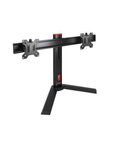 TooQ DB1402TN-B soporte para monitor 68,6 cm (27") Independiente Negro, Rojo