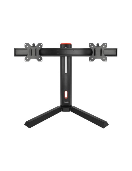 TooQ DB1402TN-B soporte para monitor 68,6 cm (27") Independiente Negro, Rojo