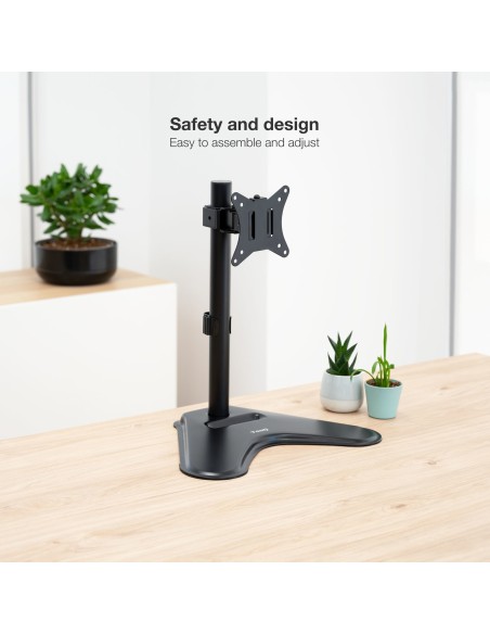 TooQ DB1701TN-B soporte para monitor 81,3 cm (32") Independiente Negro