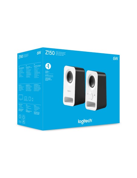Logitech Z150 Blanco Alámbrico 6 W