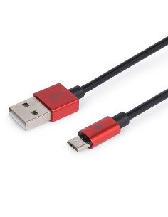 Maillon Technologique Premium MTPMUR241 cable USB 1 m USB 2.0 USB A Micro-USB B Rojo