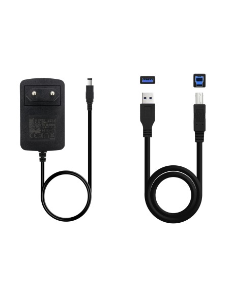 TooQ DOCK STATION SATA 2.5 3.5 A USB 3.0 CLONE OTB NEGRO