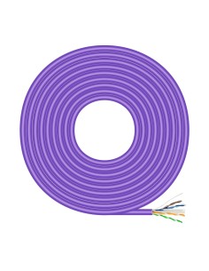 BOBINA CABLE DE RED AISENS RJ45 LSZH CAT.6 UTP RIGIDO AWG23 CCA (ALEACION) 100M