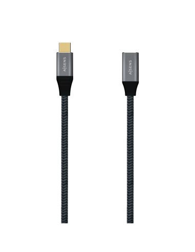 CABLE AISENS USB 3.2 GEN2X2 ALUMINIO USB-CM-CH GIS 1.0M