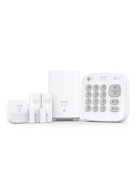 SISTEMA ALARMA KIT 2x HOMEBASE 2x ENTRY SENSOR 1x KEYPAD 1x MOTION SENSOR