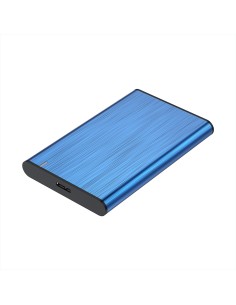 AISENS Caja Externa 2,5" ASE-2525BLU 9.5mm SATA a USB 3.0 USB3.1 Gen1, Azul