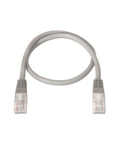 CABLE DE RED LATIGUILLO RJ45 LSZH CAT.6 UTP AWG24 GRIS 2.0M