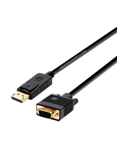 AISENS A125-0365 adaptador de cable de vídeo 2 m DisplayPort