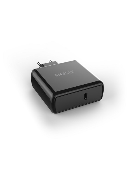 AISENS Cargador PD3.0 QC3.0 1 Puerto 1xUSB-C 60W, Negro