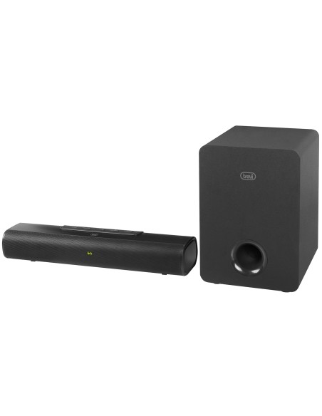90W SOUNDBAR 2.1 SUBWOOFER WIRELESS BLUETOOTH USB AUX-IN HDMI ARC TREVI