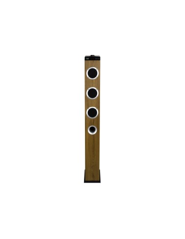 SOUNDTOWER TOWER SPEAKER 2.1 60W BLUETOOTH USB SD AUX-IN TREVI XT 10A8 BT WOOD