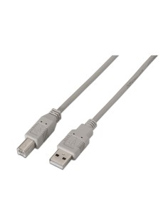 AISENS A101-0001 cable USB 1 m USB 2.0 USB A USB B Beige