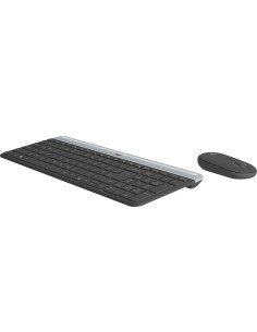Logitech MK470 Slim Wireless Inalámbrico Negro