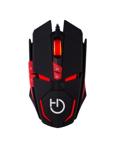 Hiditec Micrurus 8100DPI Negro Rojo