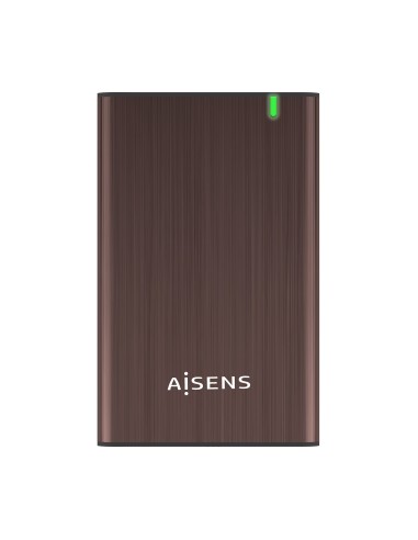AISENS CAJA EXTERNA 2.5" ASE-2525BWN 9.5MM SATA A USB 3.0 USB3.1 GEN1 MARRON