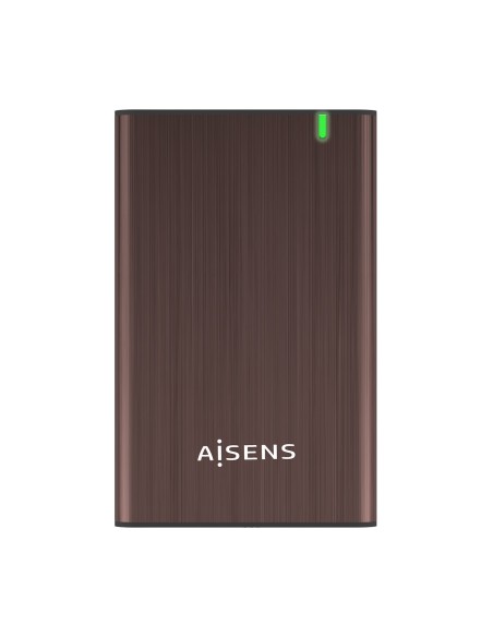AISENS CAJA EXTERNA 2.5" ASE-2525BWN 9.5MM SATA A USB 3.0 USB3.1 GEN1 MARRON