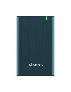 AISENS CAJA EXTERNA 2.5" ASE-2525PB 9.5MM SATA A USB 3.0 3.1 GEN1 AZUL PACIFICO