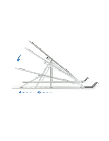 TooQ TQLRS0033-AL soporte para ordenador portátil 38,1 cm (15") Plata