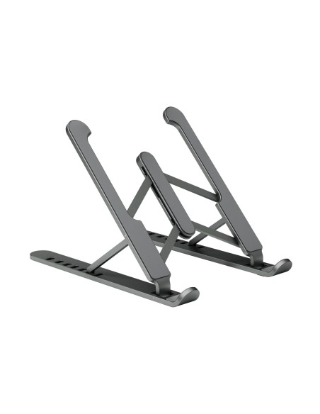 AISENS SOPORTE DE SOBREMESA AJUSTABLE PARA PORTATIL TABLET GRIS OSCURO