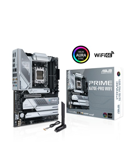 Asus Prime X670E-PRO WIFI DDR5 Blanca