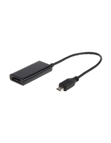 iggual IGG312926 cable gender changer Micro USB HDMI Negro
