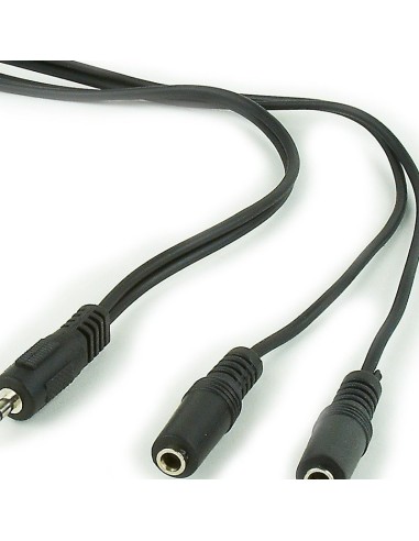 iggual IGG312834 cable de audio 5 m 3,5mm 2 x 3,5mm Negro