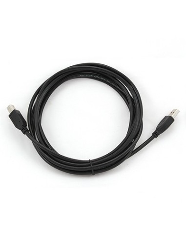 iggual PSICCP-USB2-AMBM-10 cable USB 3 m USB 2.0 USB A USB B Negro