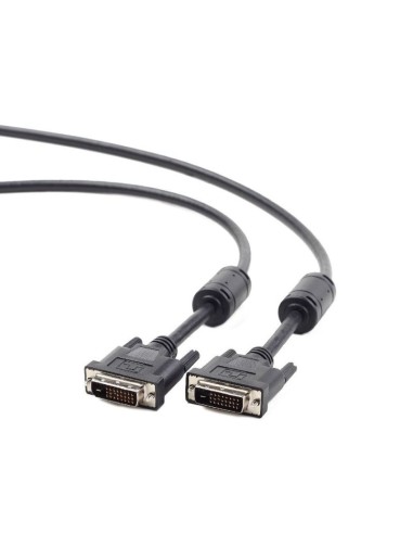 iggual IGG312629 cable DVI 1,8 m DVI-D Negro