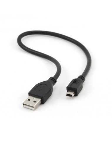 iggual IGG312025 cable USB 0,3 m USB 2.0 USB A Mini-USB B Negro