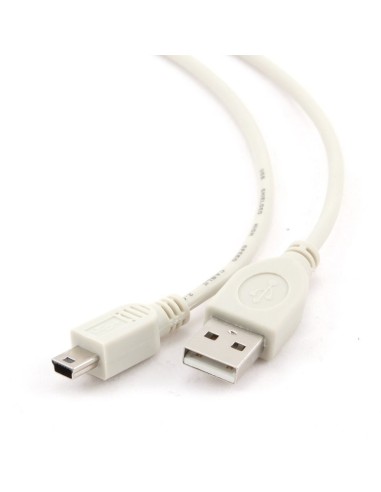 iggual IGG311721 cable USB 1,8 m USB 2.0 USB A Mini-USB B Blanco