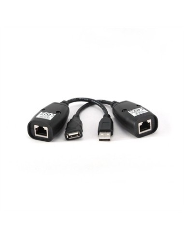 iggual IGG309544 cable gender changer USB RJ-45 Negro