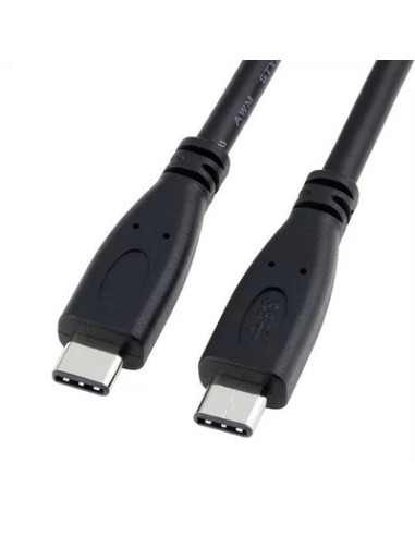 iggual IGG313275 cable USB 1,5 m USB 3.2 Gen 2 (3.1 Gen 2) USB C Negro