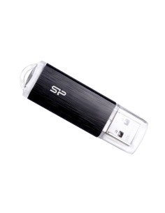 Silicon Power Ultima U02 unidad flash USB 8 GB USB tipo A 2.0 Negro, Transparente