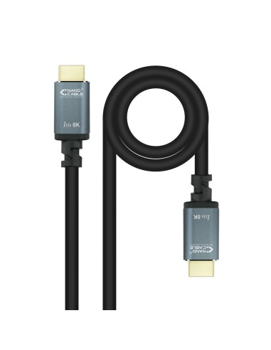 Nanocable 10.15.8002 cable HDMI 2 m HDMI tipo A (Estándar) Negro