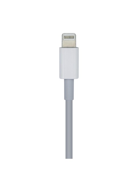 AISENS Cable USB 2.0 USB-С A Lightning PD 2A, Lightning M-USB-С M, Blanco, 1.0m
