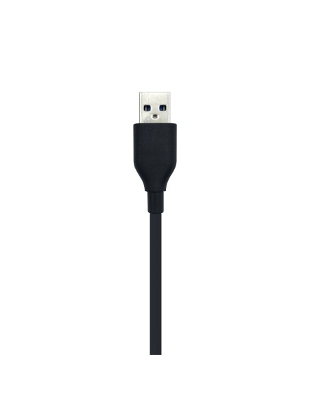 AISENS Hub USB 2.0, Tipo A M - 4 x Tipo A H, Negro, 30 cm