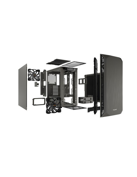 be quiet! BG036 carcasa de ordenador Torre Gris