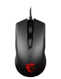 MSI Clutch GM40 ratón Ambidextro USB tipo A Óptico 5000 DPI