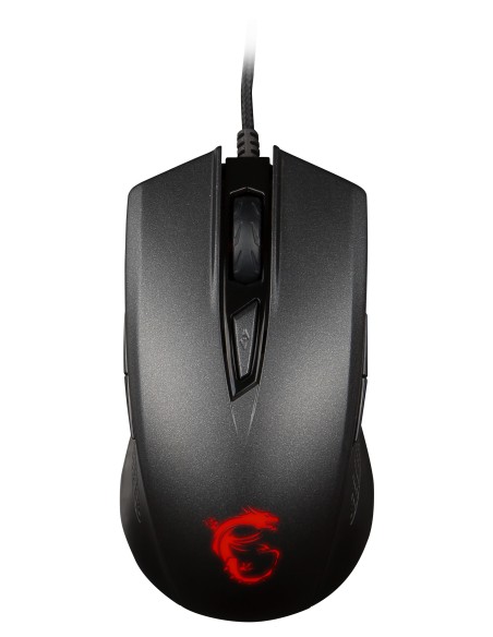 MSI Clutch GM40 ratón Ambidextro USB tipo A Óptico 5000 DPI