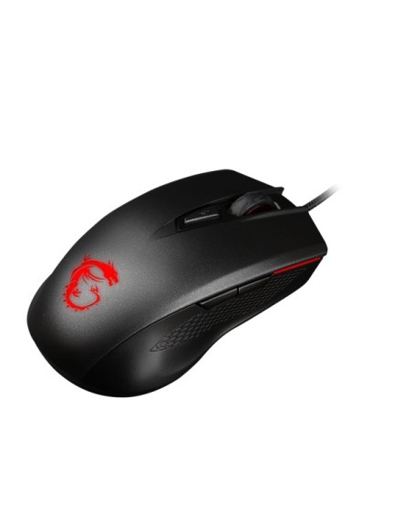 MSI Clutch GM40 ratón Ambidextro USB tipo A Óptico 5000 DPI