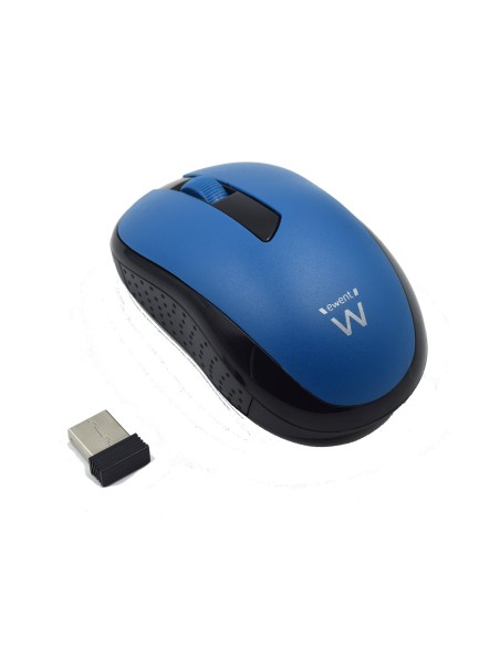 Ewent EW3225 ratón Ambidextro RF inalámbrico Óptico 1000 DPI