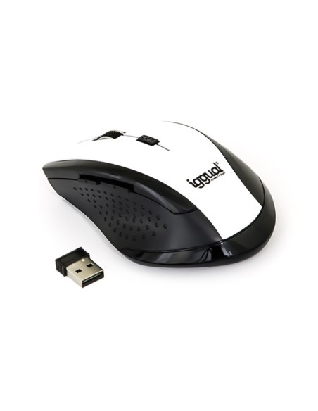 iggual Work-2 ratón mano derecha RF inalámbrico Óptico 1600 DPI