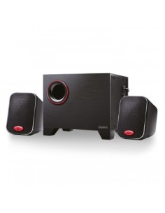 Ewent EW3505 conjunto de altavoces 15 W Negro 2.1 canales