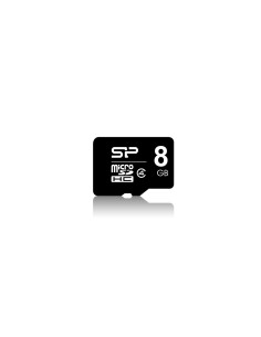 Silicon Power 8GB microSDHC memoria flash Clase 4