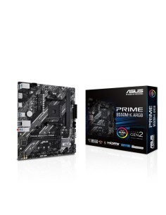 PLACA ASUS PRIME B550M-K ARGB,AMD,AM4,B550,2DDR4,64GB,DP+HDMI,GBLAN,4SATA3+2XM.2,6USB3.2,MATX
